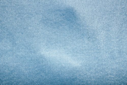 Alpenfleece/-sweat blau mit Sternen silber (10 cm) 2.WAHL
